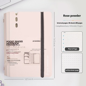 Cao-tìm kiếm thanh kiếm nhỏ A7 sinh viên máy tính xách tay với da Bìa bán buôn xách tay Loose-Leaf giấy Flap Pocket quần - Product Image 6