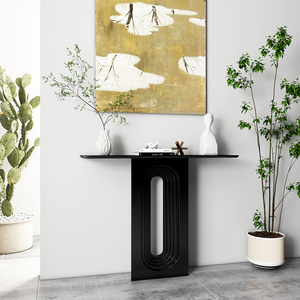 Nordico semplice stile in legno massello consolle tavolo moderno soggiorno mobili eleganti caratteristiche per <span class=keywords><strong>sala</strong></span> <span class=keywords><strong>da</strong></span> <span class=keywords><strong>pranzo</strong></span> a parete uso - Product Image 4