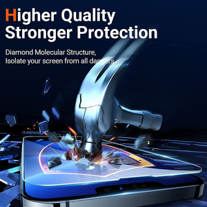 Protector de pantalla HD para <span class=keywords><strong>iphone</strong></span> 14, cristal templado, 13, 12, 11, 0,33mm, 2.5D, cobertura completa, 9H - Product Image 5