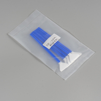 Coton-tige de nettoyage personnalisé ZHUOJING SW-CCD-24 pour salle blanche, 24 mm, en forme de V, pour capteur CCD numérique, en microfibre, pour nettoyage de capteurs