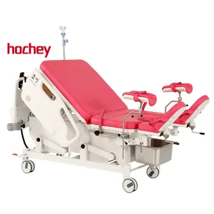 Hochey चिकित्सा उच्च गुणवत्ता प्रसूति लीडर टेबल स्त्रीरोगों इलेक्ट्रिक डिलिवरी बिस्तर