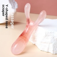 Grattoir nasal, masseur oculaire, grattoir universel stimulant les fascias, masseur facial, masseur nasal
