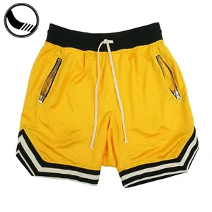 Plus Size Atmungsaktive schnell trocknende Unisex anti bakterielle Sublimations-Basketball-Shorts