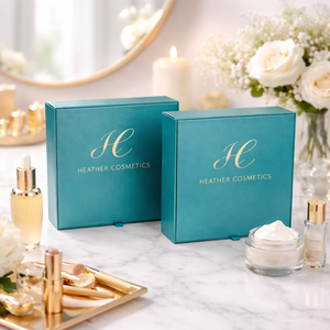 Customized Cosmetic Packaging Box Rigid Magnetic Closure Box with Custom Insert for Beauty <b>Set</b> Shiny Box OEM ODM Manufacturer - Product Image 4