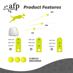 Lançador de bola de tênis automático, máquina de lançador de bola de tênis para cachorros - Product Image 4