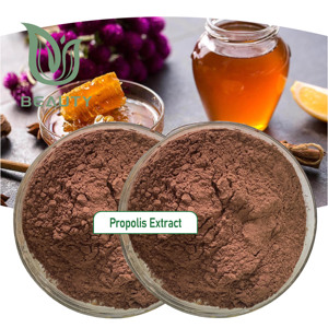 Premium 70% Flavonoïdes <span class=keywords><strong>Propolis</strong></span> Extrait Poudre Soluble Dans L'eau Halal/Casher Certifié pour Cosmétiques Suppléments Pharmaceutiques - Product Image 1