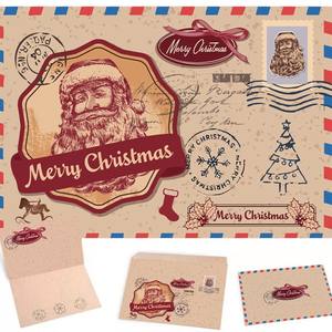 Écologique mignon dessin animé 3D Romance Style Noël carte de voeux carton impression numérique estampage plié Bénédiction <span class=keywords><strong>Message</strong></span> - Product Image 5