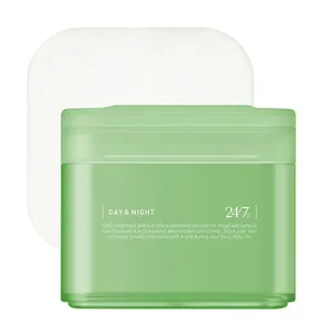 Wholesale Vegan Korean cosmetic Exfoliating Makeup Remover Pad Toner Pads For Sensitive Skin