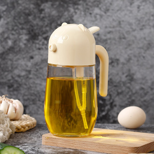 Vendita calda cucina multifunzione vetro 2 in 1 olio spruzzatore olio d'oliva bottiglia spray aceto dispenser 2 in 1 olio dispenser per la cottura - Product Image 5