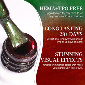 Esmalte de Uñas en Gel BORN PRETTY de 10 ml, Color Jade Escarlata, Efecto Ojo de Gato, Marca Privada OEM, Logotipo Personalizado, Nuevos Colores, Esmalte de Gel Rojo Efecto Ojo de Gato, Libre de TPO - Product Image 6