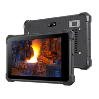 Tablet PC Resistente con Certificación Ka Ma de 8 Pulgadas, Resolución de Pantalla de 1920*1200, 8 GB de RAM, Función de Reconocimiento de Huellas Dactilares y Sistema Operativo Windows