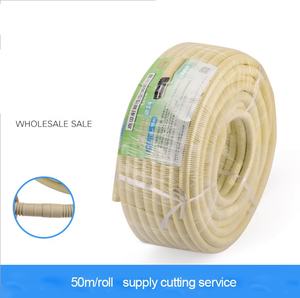 पोर्टेबल यूनिवर्सल टिकाऊ सफेद नालीदार पीई एयर कंडीशनर साफ पानी के साथ लचीला नाली नली पाइप एडाप्टर - Product Image 4