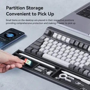 Desktop Storage <b>Box</b> Keyboard Wrist Pad Ergonomic Soft <b>Memory</b> Foam Support Storage <b>Box</b> Easy Typing Pain Relief Desktop Storage - Product Image 5