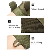 Gants tactiques demi-doigt en plein air, Fitness, Sport, Camping, escalade, cyclisme, randonnée # RG-21