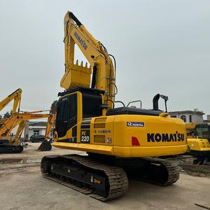 Excavadora Komatsu 220 Grande, Usada, Barata, Mini Excavadora Komatsu PC220 de Segunda Mano, Oruga Original Japonesa, Excavadora PC220 - Product Image 3
