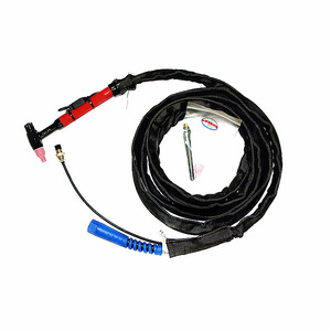TIG150A Welding Torch 5M Cable Angled Head Natural Cooling For Argon Arc Welding - Product Image 1
