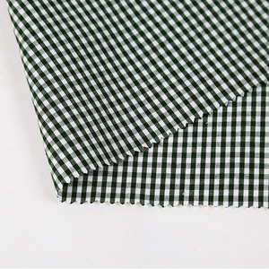 High Quality Hot Sale Rayon Yarn Dyed Burgundy Pink Red Plaid Material Fabric For Women - Product Image 1