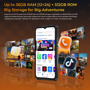 Teléfono Inteligente Oukitel WP66 5G con Doble Pantalla, Teléfono Móvil para Juegos, Android 16, NFC, 11000 mAh, 12+512 GB, Teléfono Resistente - Product Image 3