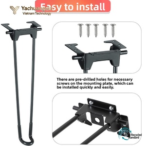 Iron <b>support</b> pole, hardware accessories, cat feet wholesale, folding brackets, <b>sofa</b> feet, dining table furniture, folding table - Product Image 4