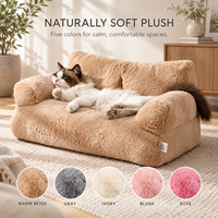 Multi-Pet Cloud Plüsch-Haustierbett für Hunde und Große Katzen mit Tiefem Rand, Gemütliches Hundebett mit Individuellem Logo OEM