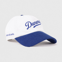 Casquette de papa en velours côtelé non structurée à 6 panneaux avec visière incurvée et logo brodé – Fabricant