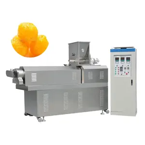 Puff Snack Extruder Ngô Rang Snack Máy Snack Thực Phẩm Snack Dây Chuyền Sản Xuất