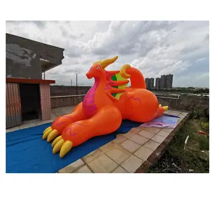 Beile customize 6 m long inflatable East dragon