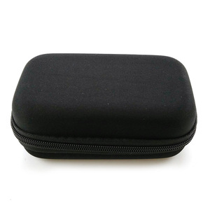 <b>EVA</b> Hard Case Blood Glucose Meter Bag Black 14x7x5.5cm Storage Packaging - Product Image 1