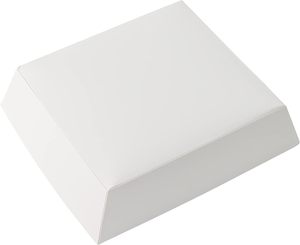 2.9*5.3inch vuông màu trắng dùng một lần hộp đựng thức ăn bánh sandwich lát bánh giấy hình chữ nhật hộp với nắp đậy rõ ràng - Product Image 3