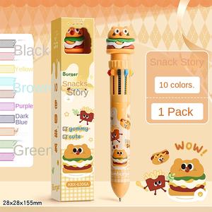 Stylo gel multifonctionnel pour les élèves du primaire Marqueurs à bille multicolores pour la prise de notes Cadeaux de bienvenue - Product Image 6
