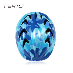 FERTS, nuevo diseño, color <span class=keywords><strong>camuflaje</strong></span>, <span class=keywords><strong>casco</strong></span> de <span class=keywords><strong>bicicleta</strong></span> para niños - Product Image 4