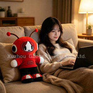 Peluche a Forma di Coccinella dal Design Vivace, Leggero e Facile da Pulire, Vendita all'Ingrosso per il Peluche a Forma di Coccinella - Product Image 3