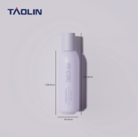 Ensemble de flacons PETG Taolin pour soins de la peau, flacon pour nettoyant visage, emballage plastique pour produits de beauté, 30 ml, 50 ml, 100 ml, 120 ml en stock