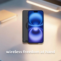 Handige draadloze oplaadstandaard QC4.0 snelladen OTP opvouwbaar ontwerp - universele elektrische adapter voor binnen en buiten gebruik