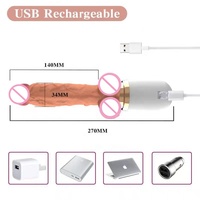 Großhandel elektrische vibrierende Heiz dildos weibliche Masturbation Teleskop Vibrator Dildo