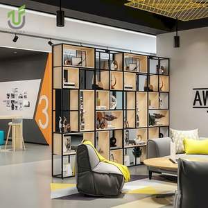 IULTRA <span class=keywords><strong>Étagère</strong></span> Métallique Haute Autoportante pour Bureau, Séparateur <span class=keywords><strong>de</strong></span> Bureau à Domicile, <span class=keywords><strong>Cloison</strong></span> Double Face à Dos Ouvert - Product Image 3