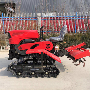 Tracked Rotary Tiller Mini Agricultural Ditching Weeding Engine/Motor 9HP/7HP Multifunctional Farm <b>Cultivator</b> 35cm - Product Image 2