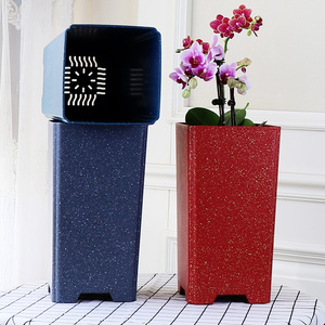 Vent nordique carré <span class=keywords><strong>Cymbidium</strong></span> fleur spécial simple petite grande orchidée en plastique grand grand <span class=keywords><strong>pot</strong></span> - Product Image 5