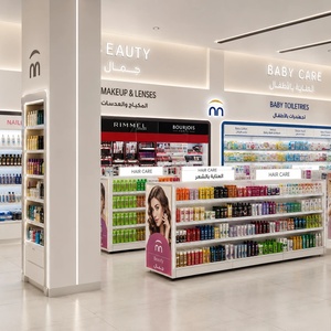 Modern Pharmacy Store Interior Design Custom Beauty Retail Display Cabinet Drugstore Furniture Shopfitting - Product Image 2