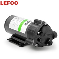 Pompa Booster RO LEFOO Stabil 24V/36V 600gpd Aliran Besar 6LPM untuk Sistem RO Rumah Tangga dan Komersial