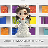 Muñeca Princesa de PVC Personalizada de Dibujos Animados, Mini Figuras de Acción en Cajas Sorpresa