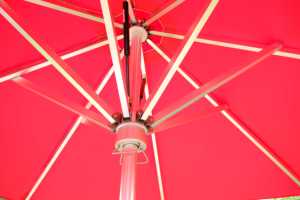 Nouvelles versions 9FT loisirs de plein air soleil jardin parapluie Patio automatique <span class=keywords><strong>Parasol</strong></span> haut résistant au vent - Product Image 3