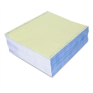 Papier autocopiant 3 plis pour imprimante, format continu, personnalisé par le fabricant, vente en gros - Product Image 3
