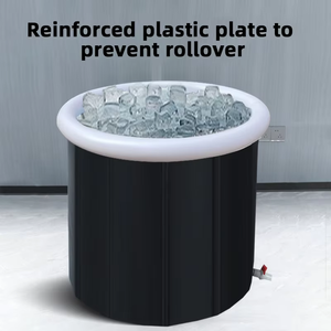 <strong>Bathtub</strong> Water Therapy Recovery Outdoor Indoor Foldable Adults Athletes Fitness Spa Inflatable Portable Pvc Round Ice Tub - Product Image 5
