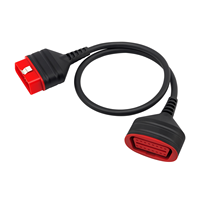 Para THINKCAR ThinkDiag OBD2 Cable adaptador de 16 pines Cable de extensión automotriz Universal para batería de diagnóstico de coche Motor Fiat