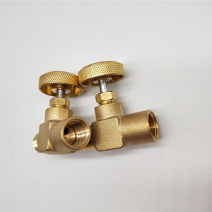 Vanne à aiguille de régulation de débit de gaz propane GPL haute pression en laiton robuste PSI 150 1/4\" mâle NPT x 1/4\" femelle NPT - Product Image 3