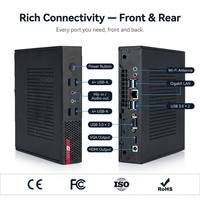 GREELAN Nueva Mini PC de Escritorio para Hogar/Estudiantes/Educación/Negocios, Intel Core I7 Quad Core, 2GB DDR3/4/5, 256GB SSD + HDD, Windows 10