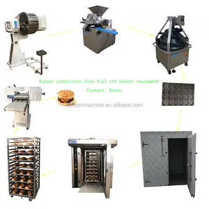 Haidier Pizza Production Line, Commercial Industrial Automatic Pizza Making Machine With A Good Quality