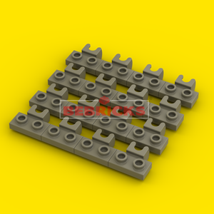Bloques de Construcción BEBRICKS Serie 14704, Placa Modificada 1x2 con Conector de Remolque Pequeño, Bloques de Juguete MOC para Niños - Product Image 5