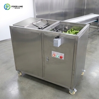 Grote capaciteit fruit- en groenteverwerkingsapparatuur automatische bananen schilmachine